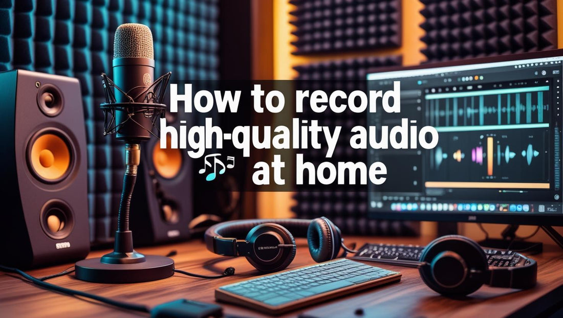 How to create high quality audio at home podcast geat hq