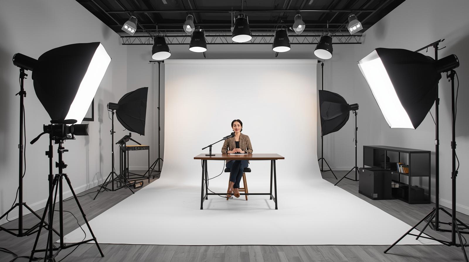 How to Light Your Studio for YouTube and Video Podcasts