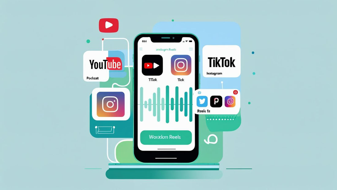 How to Repurpose Podcast Episodes for YouTube, TikTok, and Reels