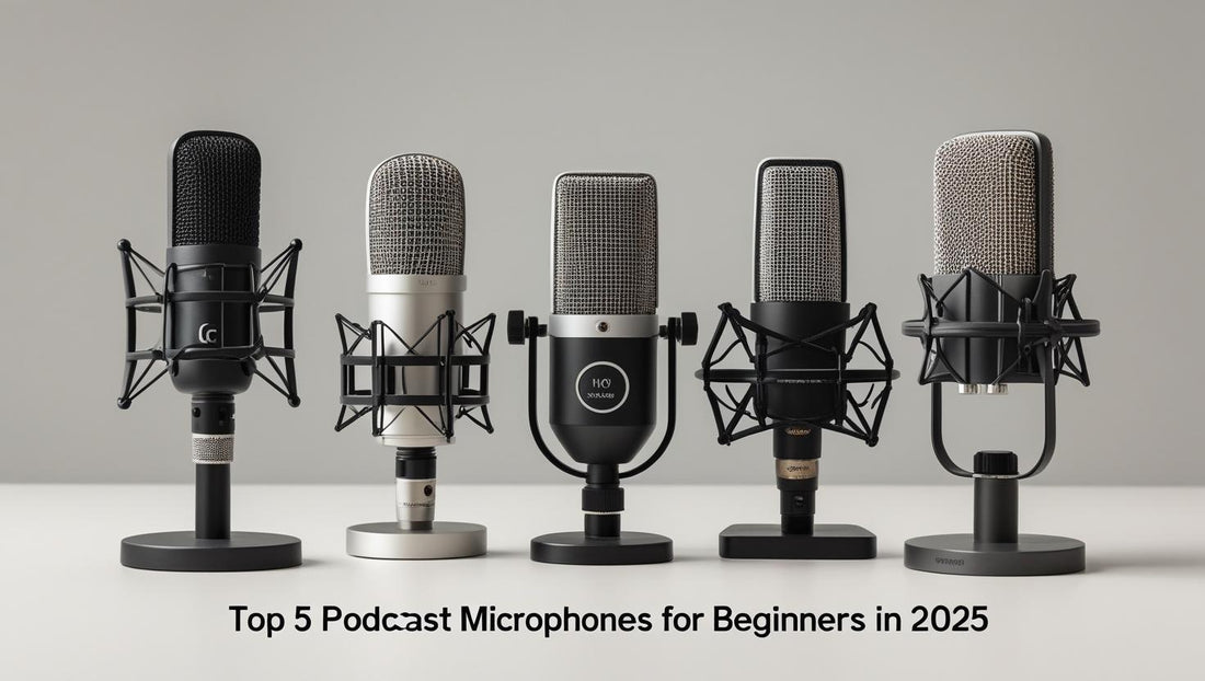 Top 5 Podcast Microphones for Beginners in 2025