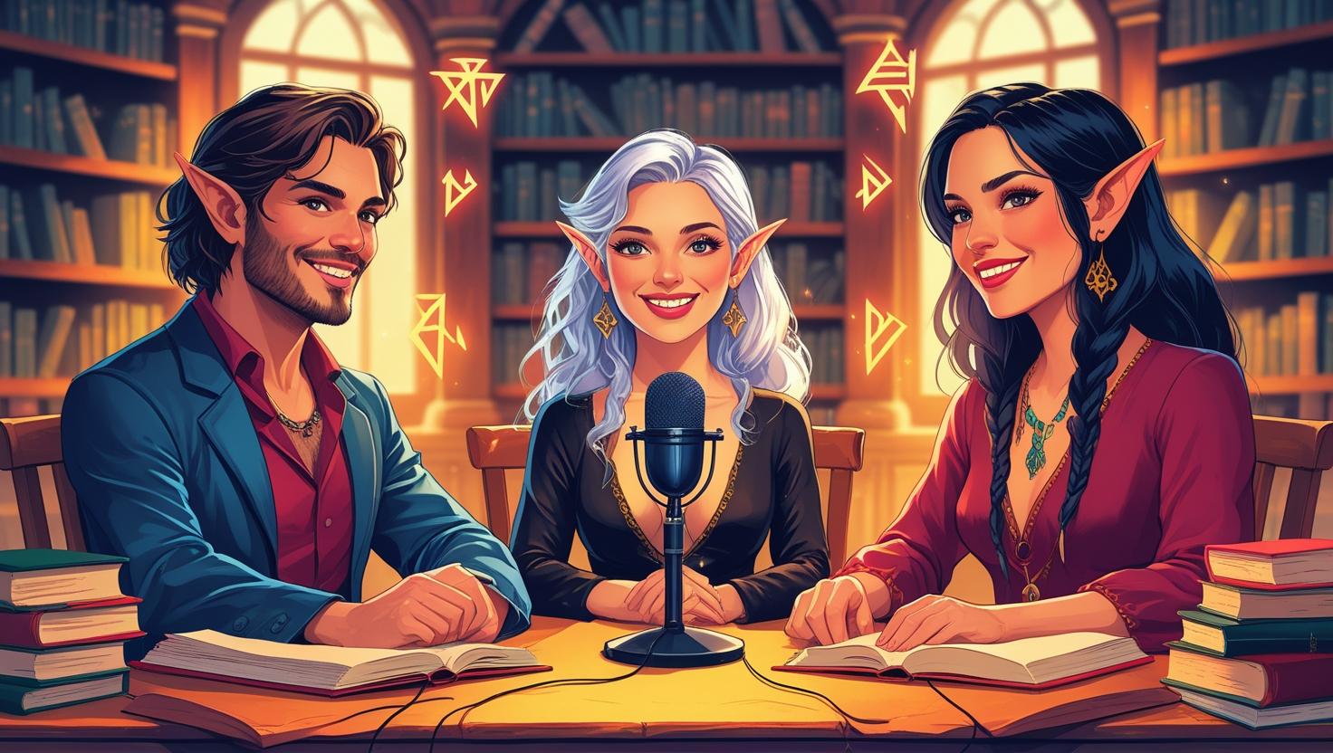 Why Fantasy Novel Authors Should Start a Podcast
