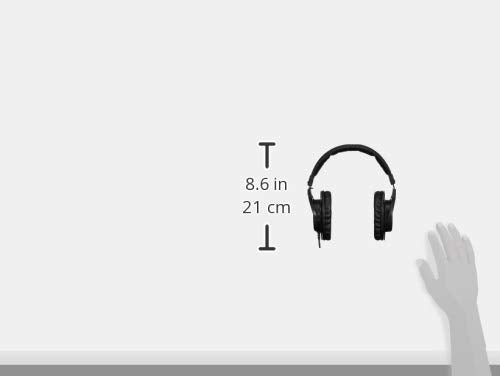 Marantz Pro Monitor Headphones, Enclosed Over-Ear Headphones, Wired 40mm Diameter Driver, Musical Instrument Playing, Distribution, DJ, Gaming, Telework, MPH-1