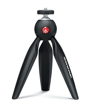 Shure MV88+ Video Kit - Digital Stereo Condenser Microphone for Apple and Android, with Manfrotto PIXI Tripod, Phone Clamp, Mount, iOS and USB-C Cables for Next-Level Compatibility and Connectivity