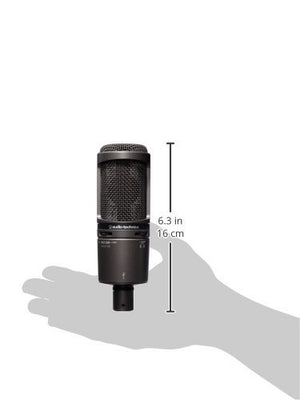 Audio-Technica AT2020USB+ Cardioid Condenser USB Microphone, With Built-In Headphone Jack & Volume Control, Perfect for Content Creators