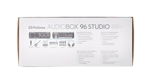 PreSonus AudioBox USB 96 Studio with Studio One Pro Software