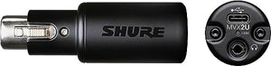 Shure SM7B + Shure MVX2U Bundle, Studio Vocal Recording Microphone with XLR to USB Connectivity