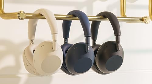 Sony WH-1000XM6 The Best Wireless Noise Canceling Headphones, HD NC Processor QN3, 12 Microphones, Adaptive NC Optimizer, Mastered by Engineers, Studio-Quality, 30-Hour Battery, Black