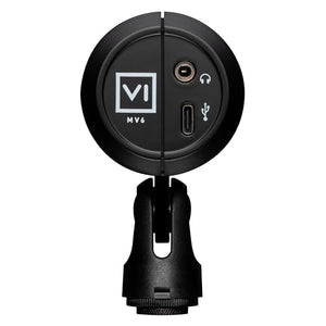 Shure MV6 Gaming Microphone, Dynamic USB PC Mic for Video Games & Streaming - Desktop Stand, Background Noise Cancellation, Tap-to-Mute & 3.5mm Output for Real-Time Headphone Monitoring