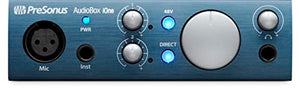 PreSonus AudioBox iOne 2x2 USB/iPad Audio Interface with Studio One Artist and Ableton Live Lite DAW Recording Software