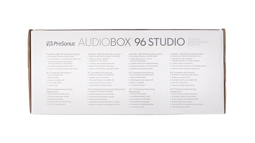 PreSonus AudioBox USB 96 Studio with Studio One Pro Software