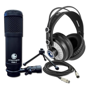 Rode RODECaster Pro II Podcast Production Console with StreamEye PDM-3 Podcast Equipment Bundle