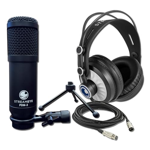 Rode RODECaster Pro II Podcast Production Console with StreamEye PDM-3 Podcast Equipment Bundle