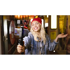 Rode VideoMicro Vlogger Kit for Mobile Phones (3.5mm connection), Black