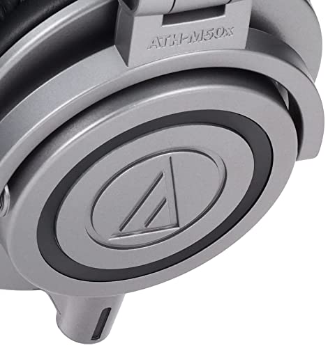 Audio-Technica ATH-M50xGM Professional Monitor Headphones, Gun Metal