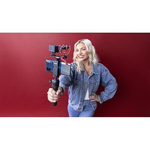 Rode VideoMicro Vlogger Kit for Mobile Phones (3.5mm connection), Black