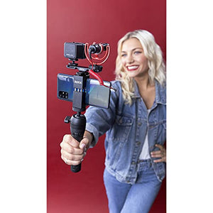 Rode VideoMicro Vlogger Kit for Mobile Phones (3.5mm connection), Black