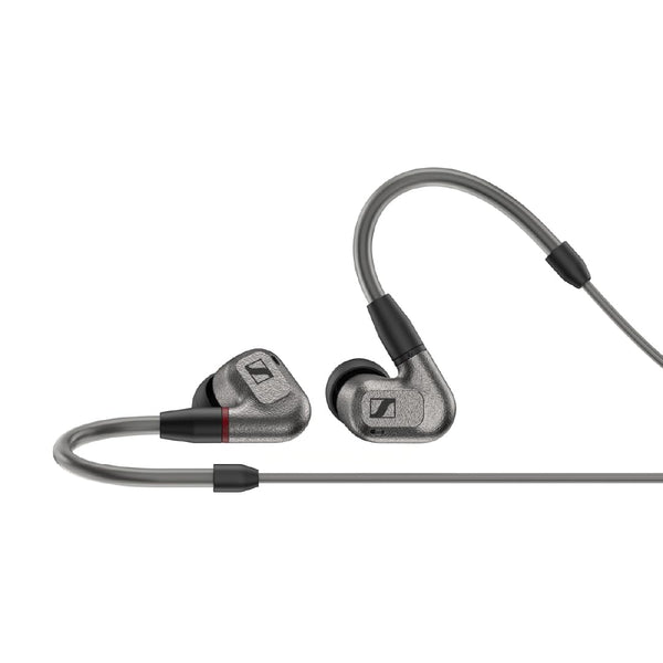 Sennheiser IE 600 In-Ear Audiophile Headphones - TrueResponse Transducers for Equisitely Neutral Sound, Includes balanced cable, Gray, Black