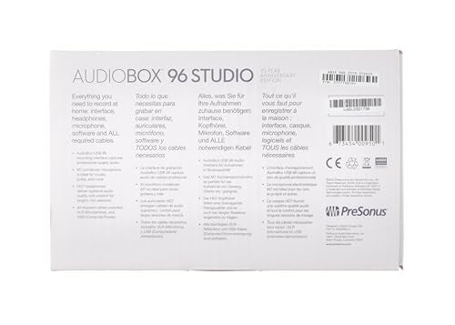 PreSonus AudioBox USB 96 Studio with Studio One Pro Software