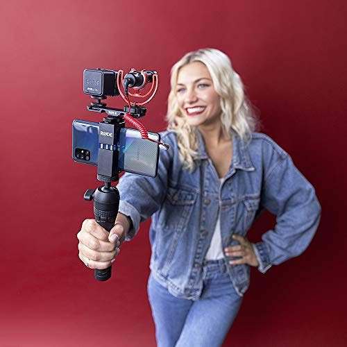 Rode VideoMicro Vlogger Kit for Mobile Phones (3.5mm connection), Black