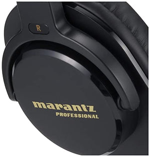 Marantz Pro Monitor Headphones, Enclosed Over-Ear Headphones, Wired 40mm Diameter Driver, Musical Instrument Playing, Distribution, DJ, Gaming, Telework, MPH-1