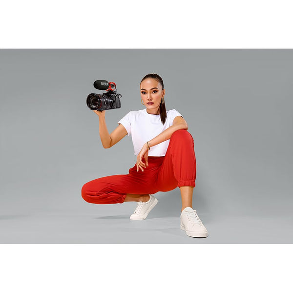 RØDE VideoMic GO II Helix | Ultra-Compact On-Camera Shotgun Microphone with Both 3.5mm and USB Outputs for Filmmaking, Content Creation, Podcasting and Video Calls (3rd Gen)