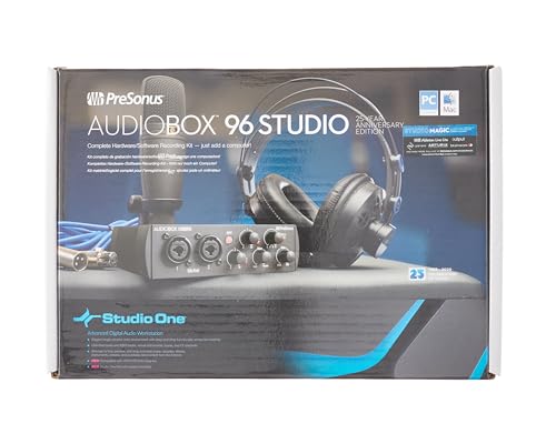 PreSonus AudioBox USB 96 Studio with Studio One Pro Software