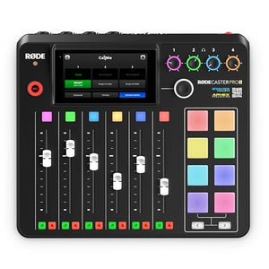 Rode RODECaster Pro II Podcast Production Console with StreamEye PDM-3 Podcast Equipment Bundle