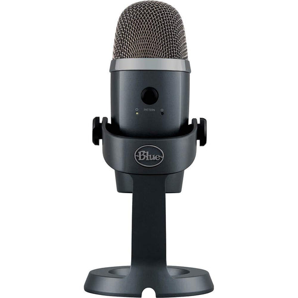 Logitech for Creators Blue Yeti Nano USB Microphone for Gaming, Streaming, Podcasting,Twitch, YouTube, Discord, Recording for PC and Mac, Plug & Play - Shadow Grey
