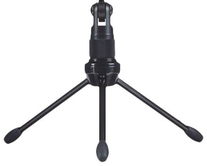 Amazon Basics Mini USB Condenser Microphone for Online Meeting, Gaming, Podcast - Black