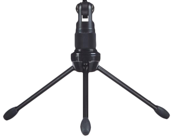 Amazon Basics Mini USB Condenser Microphone for Online Meeting, Gaming, Podcast - Black