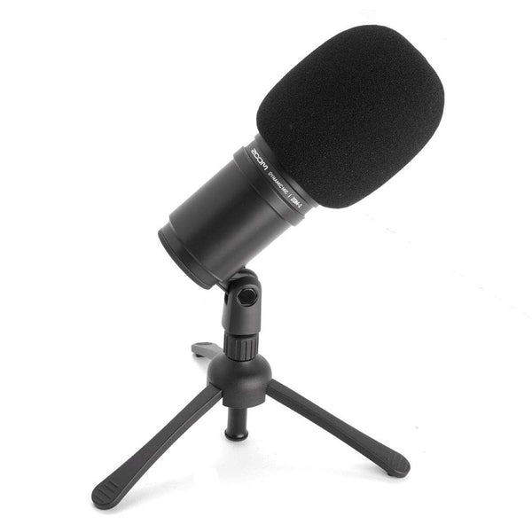 Zoom PodTrak P8 Multitrack Podcast Recorder + 2X Zoom ZDM-1 Podcast Mic + 2X Headphones + 2X Windscreens + 2X Tabletop Stands + 64GB Memory Card + 2X Boom Arms + Cables - Ultimate Podcasting Bundle
