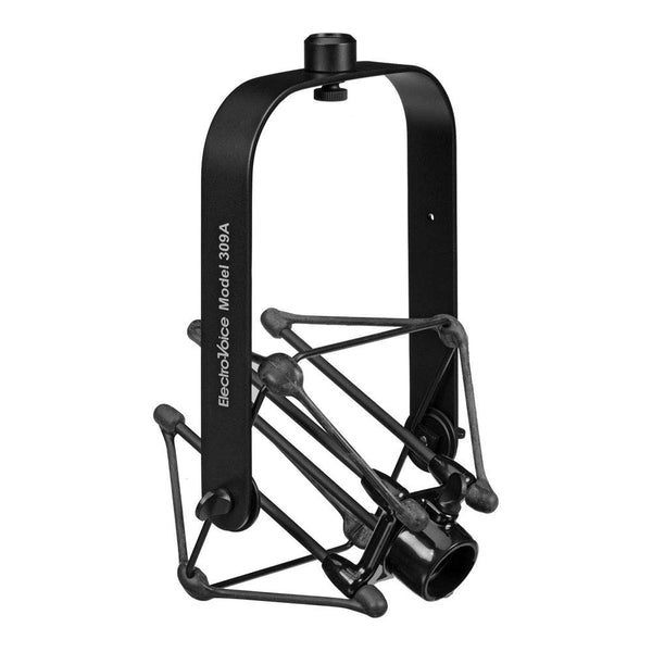 Electro-Voice RE20 Broadcast Announcer Mic (Variable-D) with Electro-Voice 309A Mic Shockmount Bundle