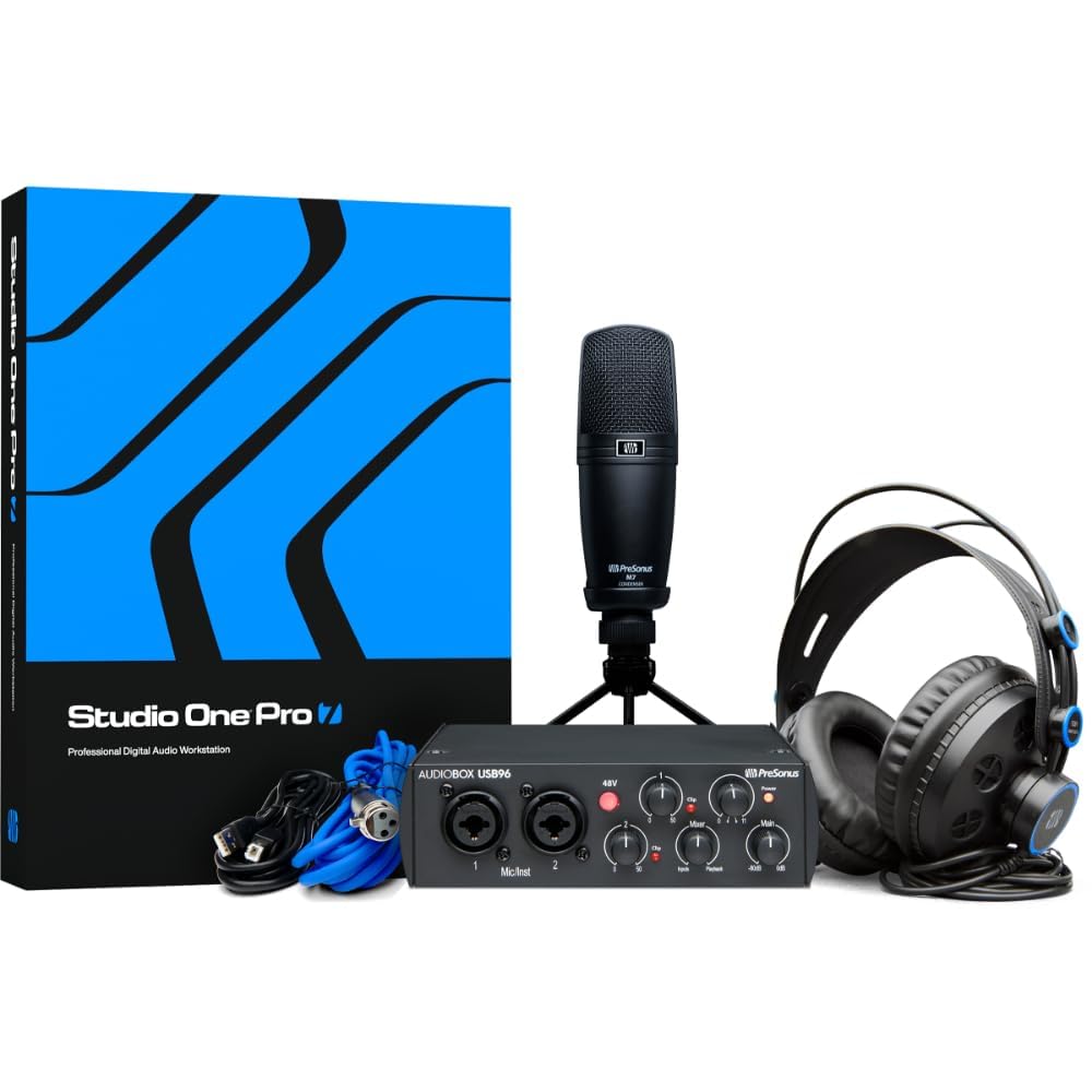 PreSonus AudioBox USB 96 Studio with Studio One Pro Software