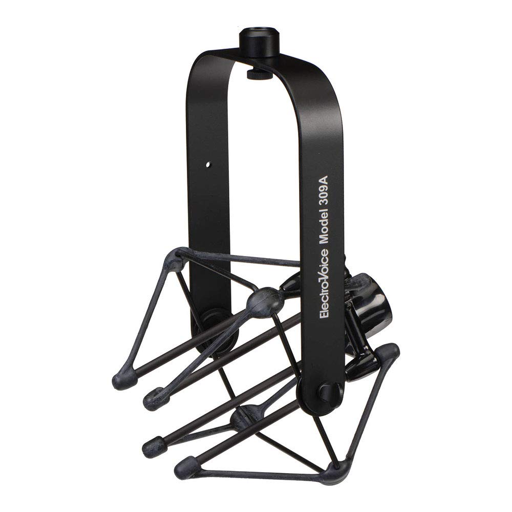 Electro-Voice RE20 Broadcast Announcer Mic (Variable-D) with Electro-Voice 309A Mic Shockmount Bundle