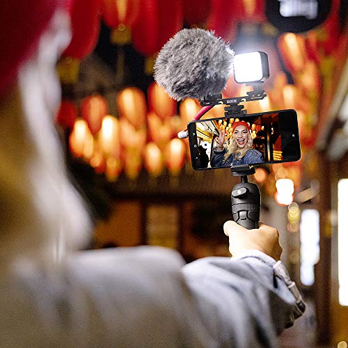 Rode VideoMicro Vlogger Kit for Mobile Phones (3.5mm connection), Black