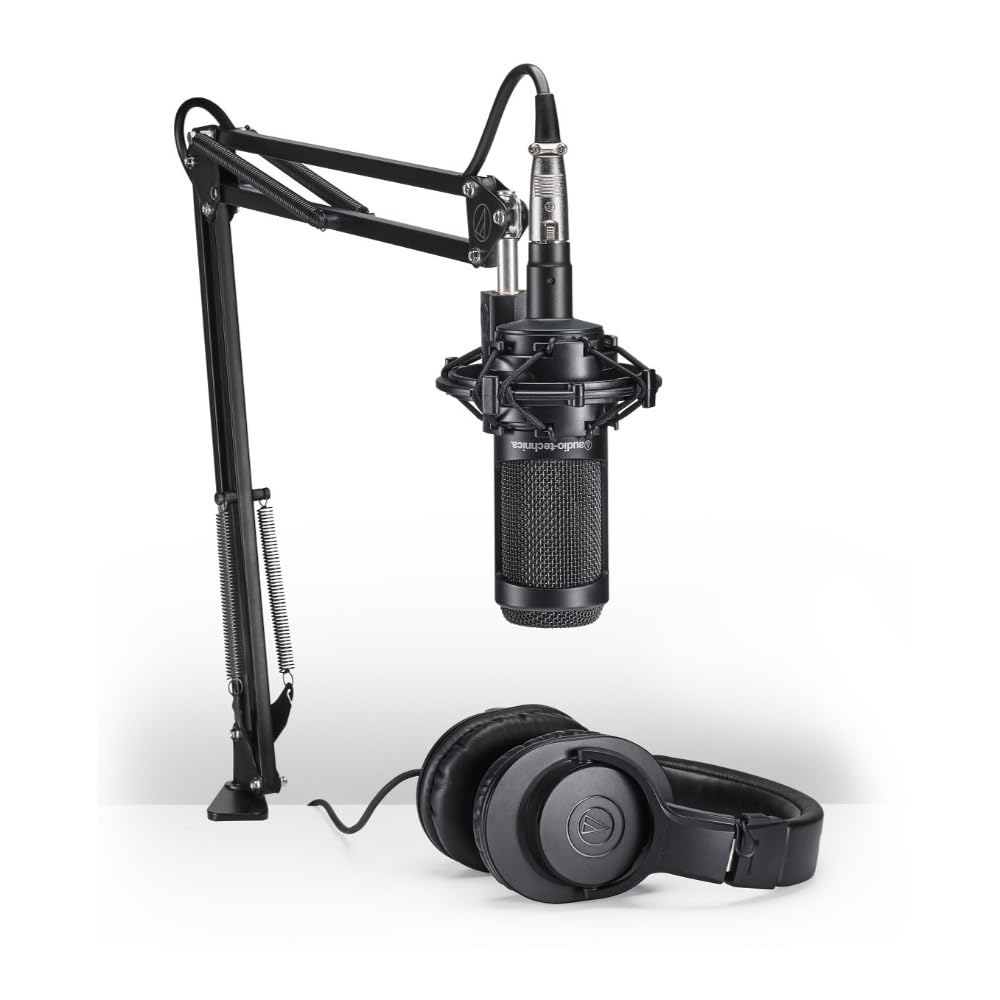 Audio-Technica AT2035PK Vocal Microphone Pack for Streaming/Podcasting