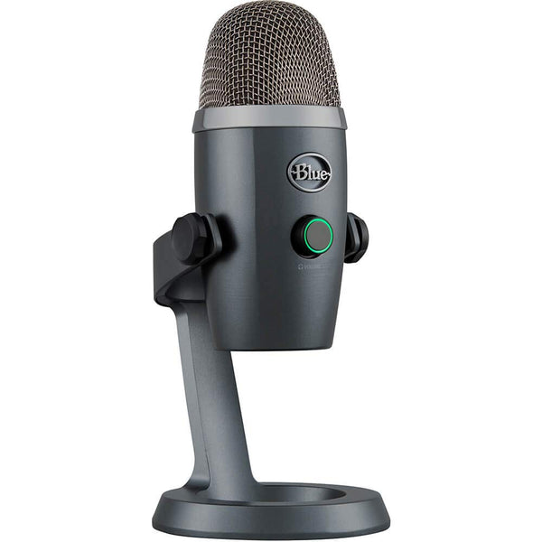 Logitech for Creators Blue Yeti Nano USB Microphone for Gaming, Streaming, Podcasting,Twitch, YouTube, Discord, Recording for PC and Mac, Plug & Play - Shadow Grey