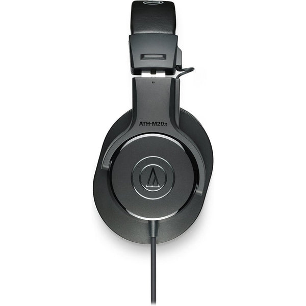 Audio-Technica ATH-M20x Professional Studio Monitor Headphones, Black (AUD ATHM20X)