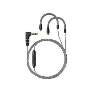Sennheiser IE 600 In-Ear Audiophile Headphones - TrueResponse Transducers for Equisitely Neutral Sound, Includes balanced cable, Gray, Black