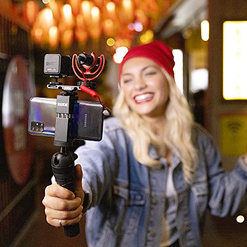 Rode VideoMicro Vlogger Kit for Mobile Phones (3.5mm connection), Black