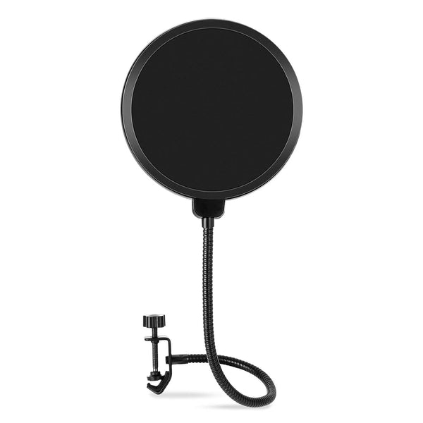 Audio-Technica AT2020USB-X Cardioid Condenser USB Microphone with Microphone Arm + Wind Screen Pop Filter + Cleaning Cloth (4 Items)