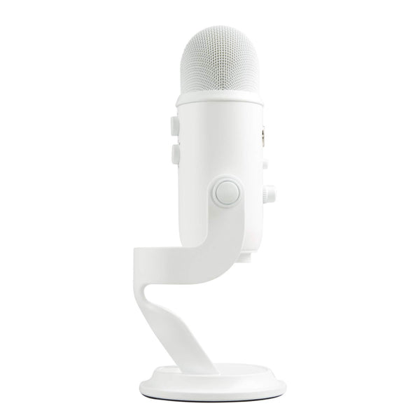 Logitech Creators Blue Yeti USB Microphone for Gaming, Streaming, Podcast, YouTube, Discord, PC, Studio Sound, Plug & Play-Whiteout