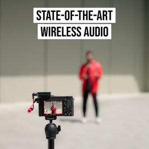 RØDE Wireless GO (Gen 3) – Compact Wireless Mic – Pristine Audio, 32-bit Float Recording, Automatic Level Control, for Phones, Cameras and Computers