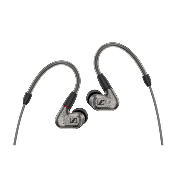 Sennheiser IE 600 In-Ear Audiophile Headphones - TrueResponse Transducers for Equisitely Neutral Sound, Includes balanced cable, Gray, Black