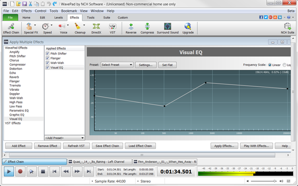 WavePad Free Audio Editor – Create Music and Sound Tracks with Audio Editing Tools and Effects [Download]