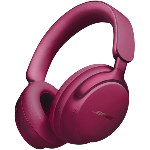 Bose QuietComfort Ultra Wireless Noise Cancelling Headphones with Spatial Audio, Over-The-Ear Headphones with Mic, Up to 24 Hours of Battery + Green Extreme 20W 2-Port Wall Charger (Deep Plum)