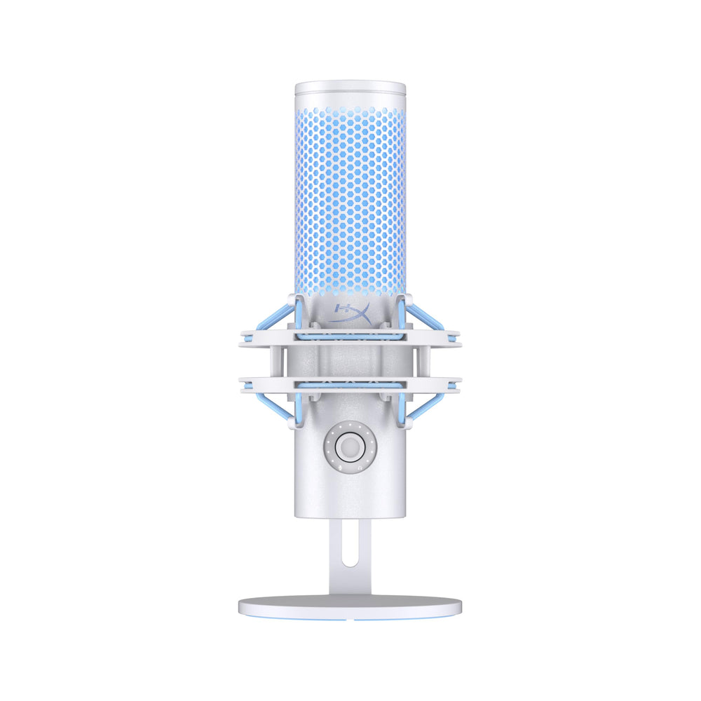 HyperX Quadcast 2 Frost – USB Microphone for Gaming, Streaming and Podcasting, with On-Board Controls, LED Lighting, Removable Shock Mount
