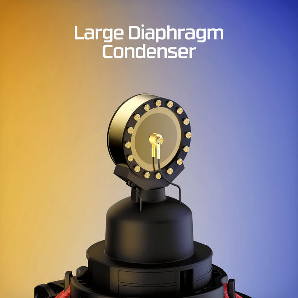 HyperX ProCast Microphone – Large Diaphragm Condenser Mic, XLR Connection