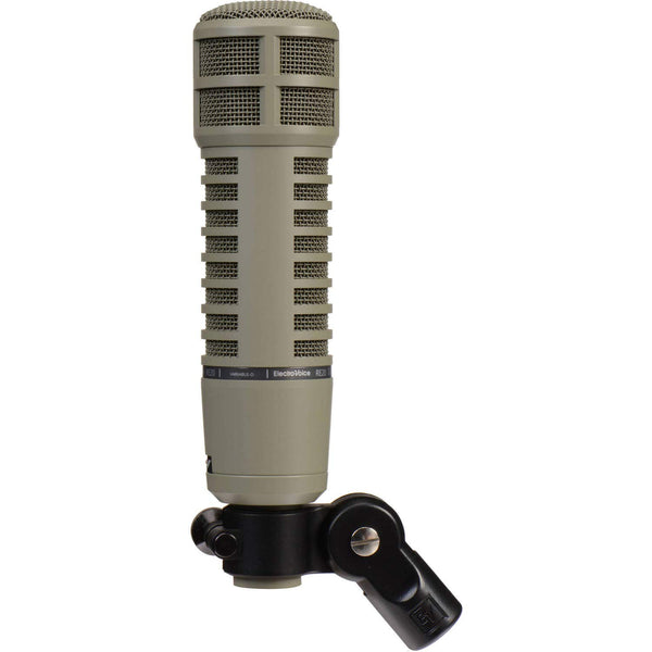 Electro-Voice RE20 Broadcast Announcer Mic (Variable-D) with Electro-Voice 309A Mic Shockmount Bundle