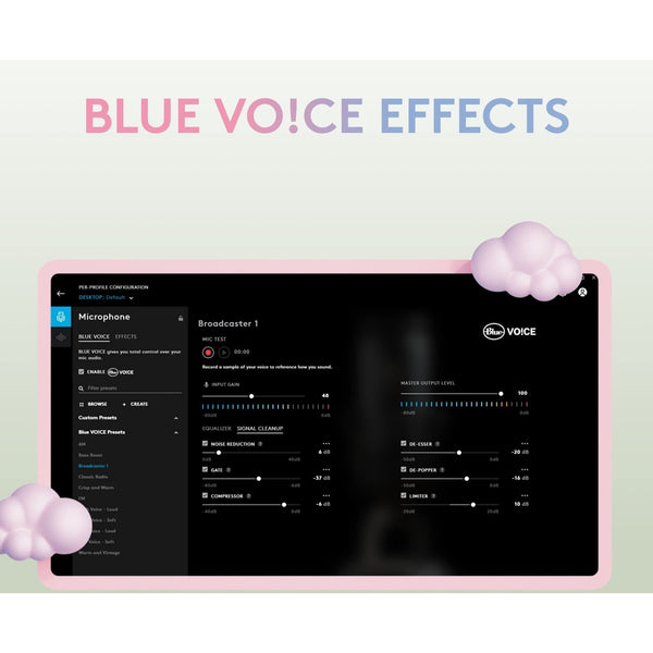 Logitech Creators Blue Yeti USB Microphone for Gaming, Streaming, Podcast, YouTube, Discord, PC, Studio Sound, Plug & Play-Dawn Pink